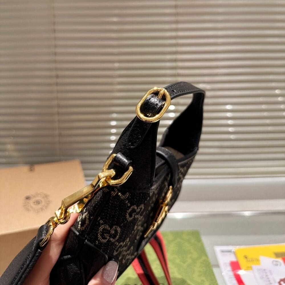 Gucci Jackie 1961 cloth crossbody bag