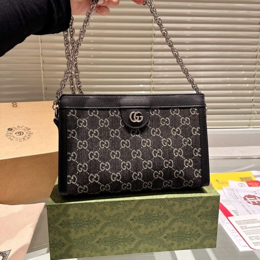 Gucci OPHIDIA GG SMALL SHOULDER BAG