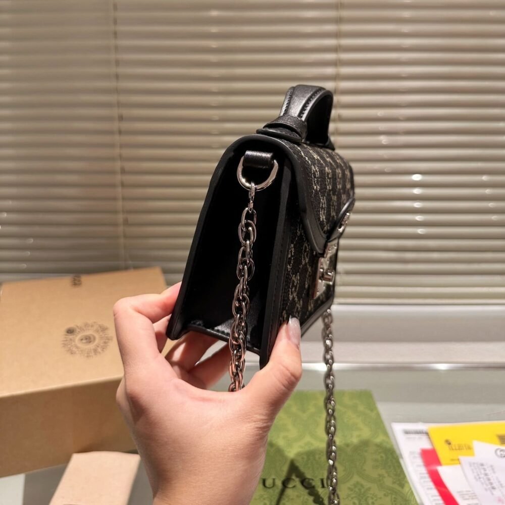 Gucci Ophidia GG denim tote bag