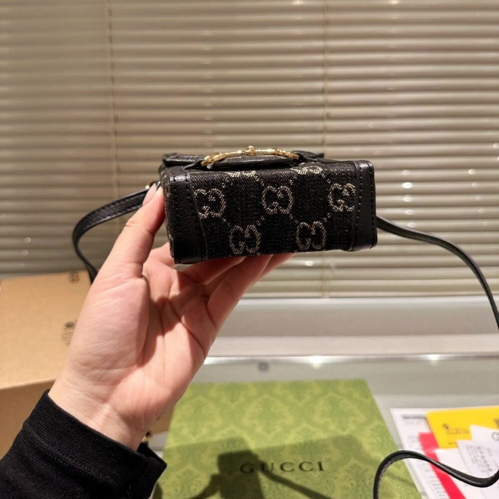 GUCCI Horsebit 1955 Mini Bag In Black